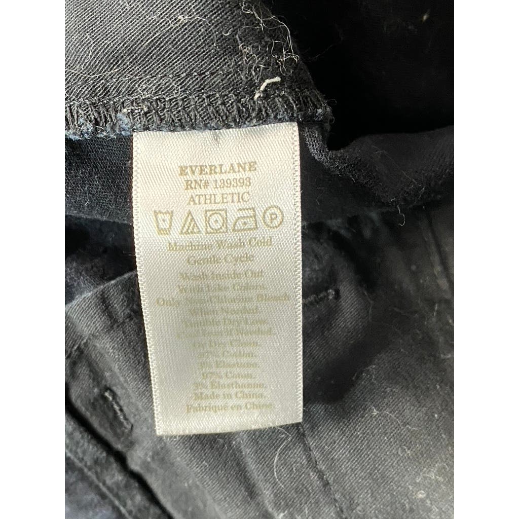 EVERLANE Men's Black Athletic-Fit Chino Pants SZ 32X32