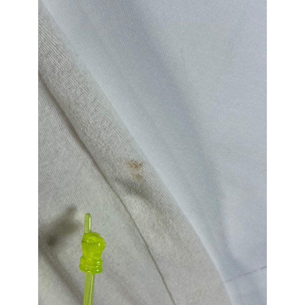 725 ORIGINALS Women's White/Green/Orange Striped V-Neck Vintage Casual Dress SZL