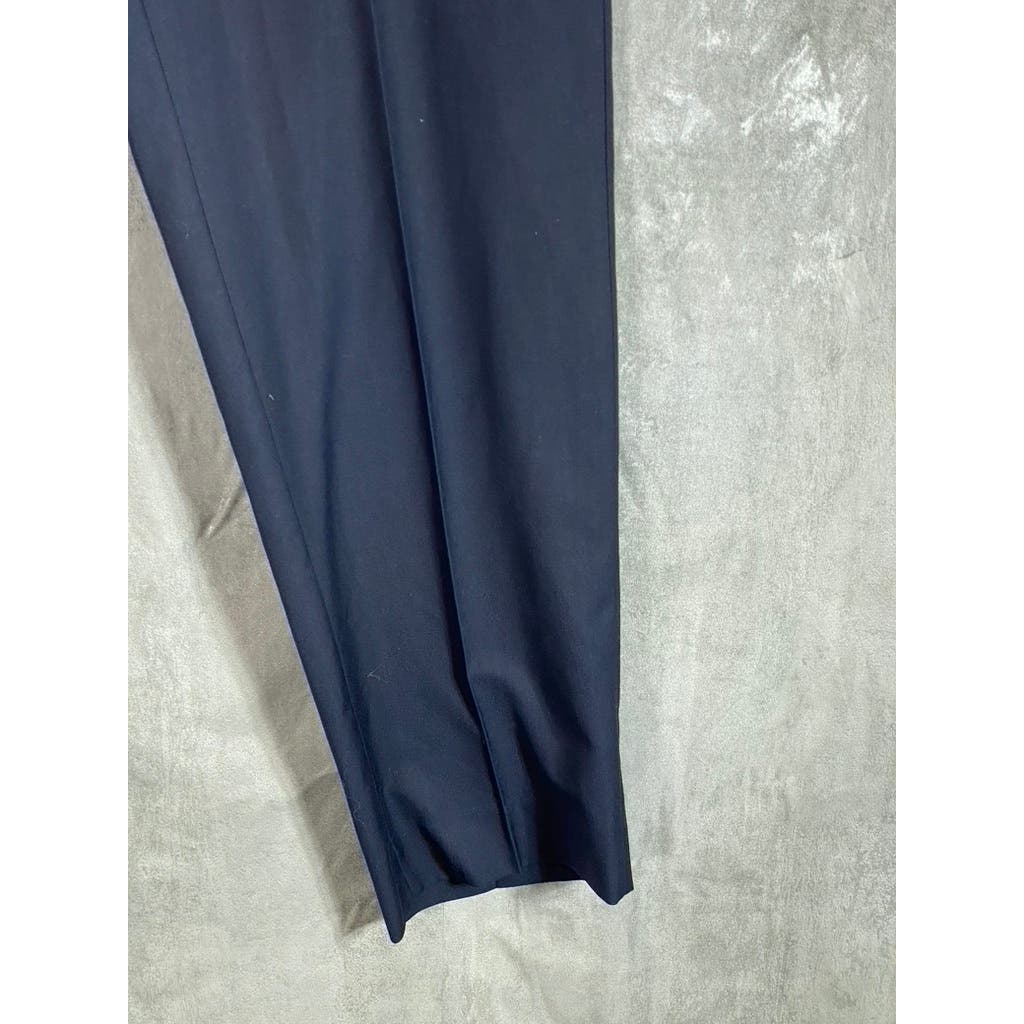 FELLINI UOMO Men's Navy Straight-Leg Suit Pants 36R