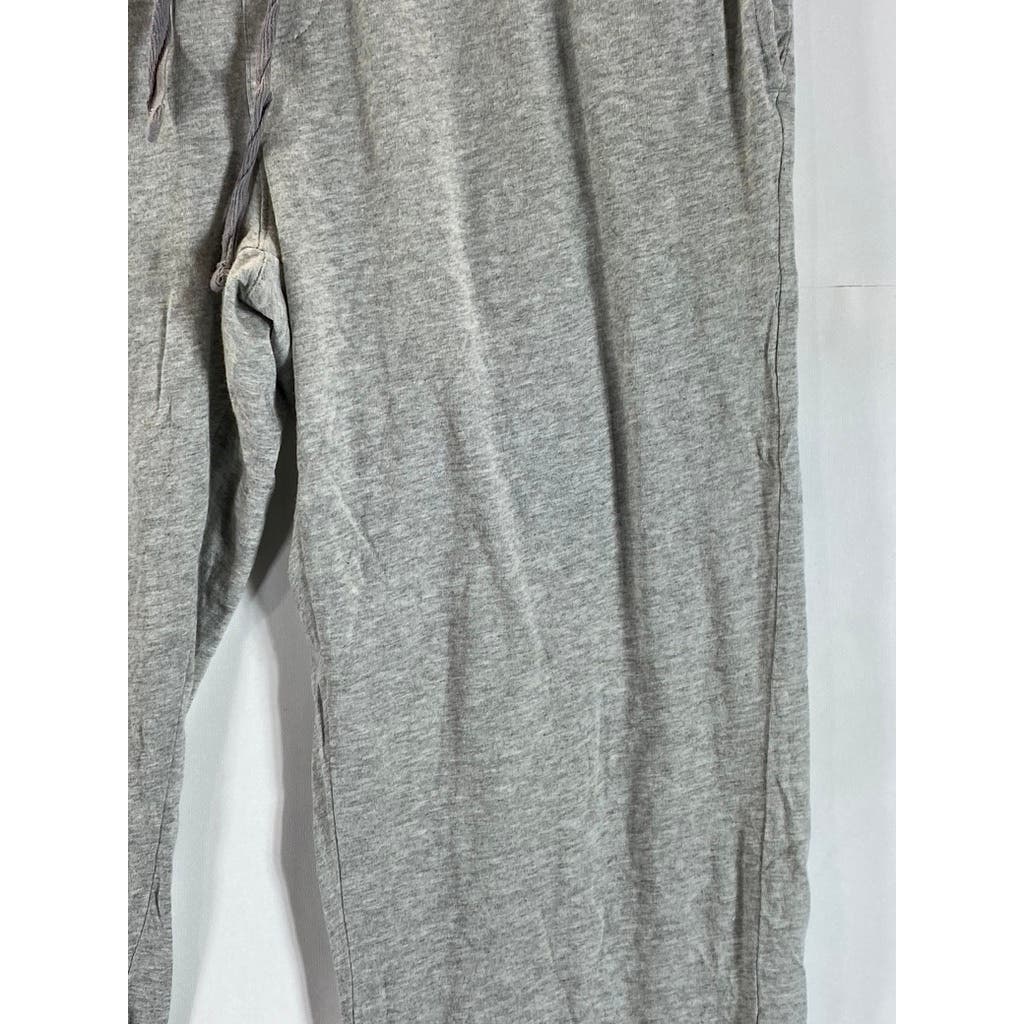 GOODFELLOW & CO Men's Light Grey Relaxed-Fit Drawstring Pull-On Lounge Pant SZ L