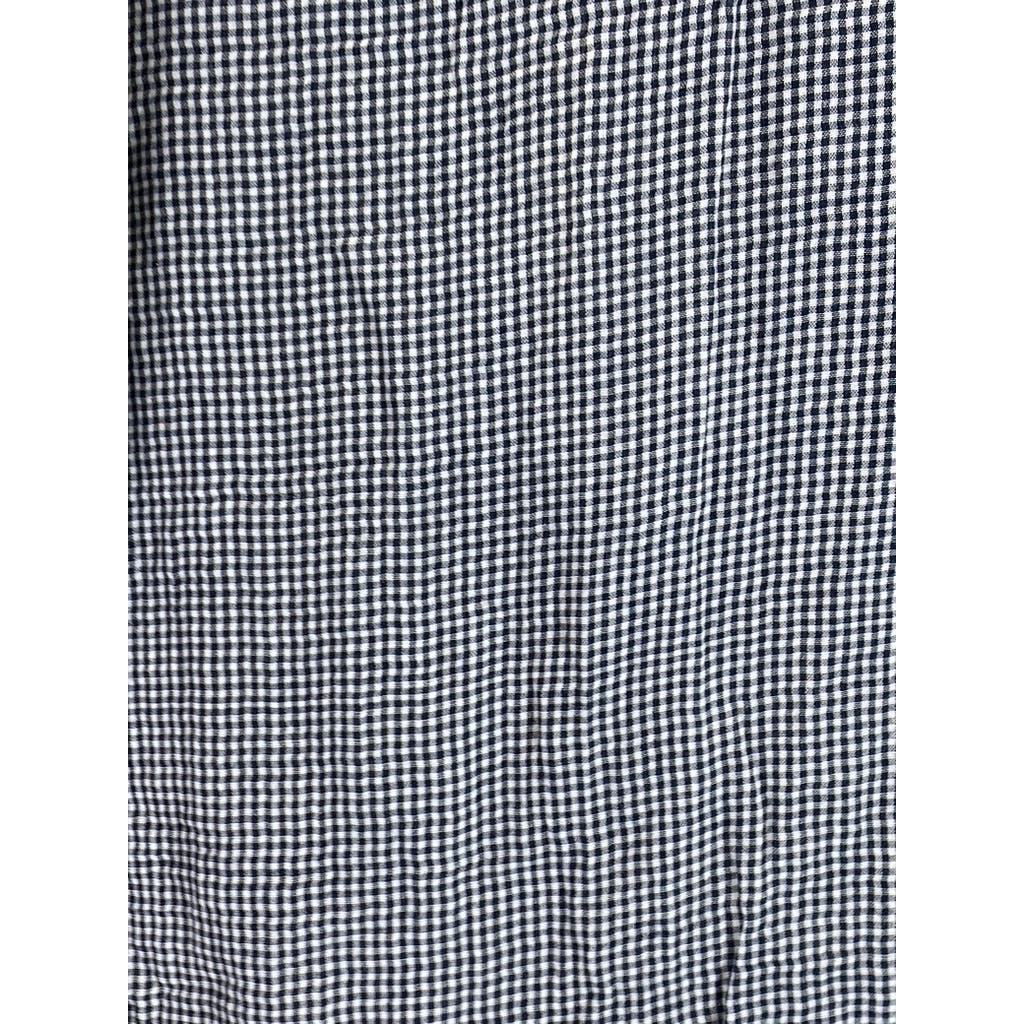 BDG Urban Outfitter Men's Black/White Gingham Button-Up Long Sleeve Shirt SZ L