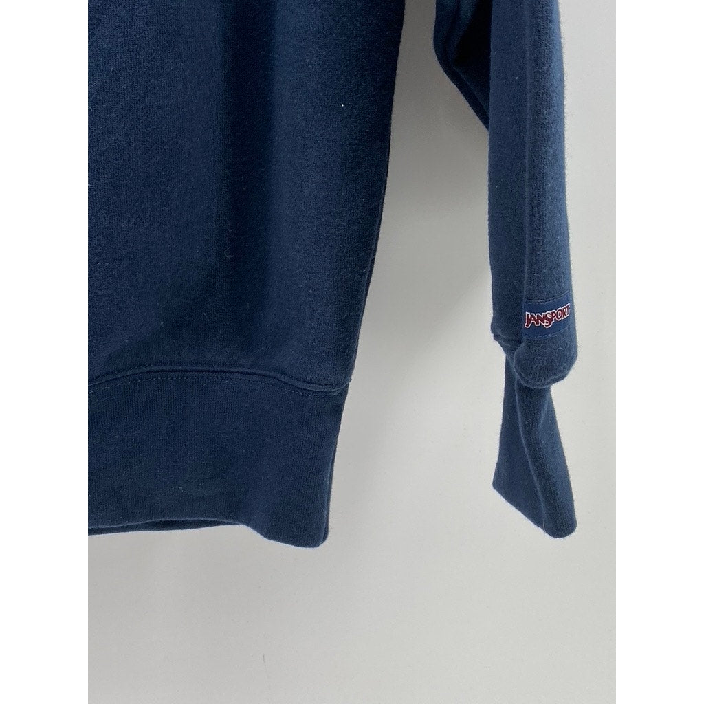 JANSPORT Women's Navy Middlebury College Classic Pullover Hoodie SZ S