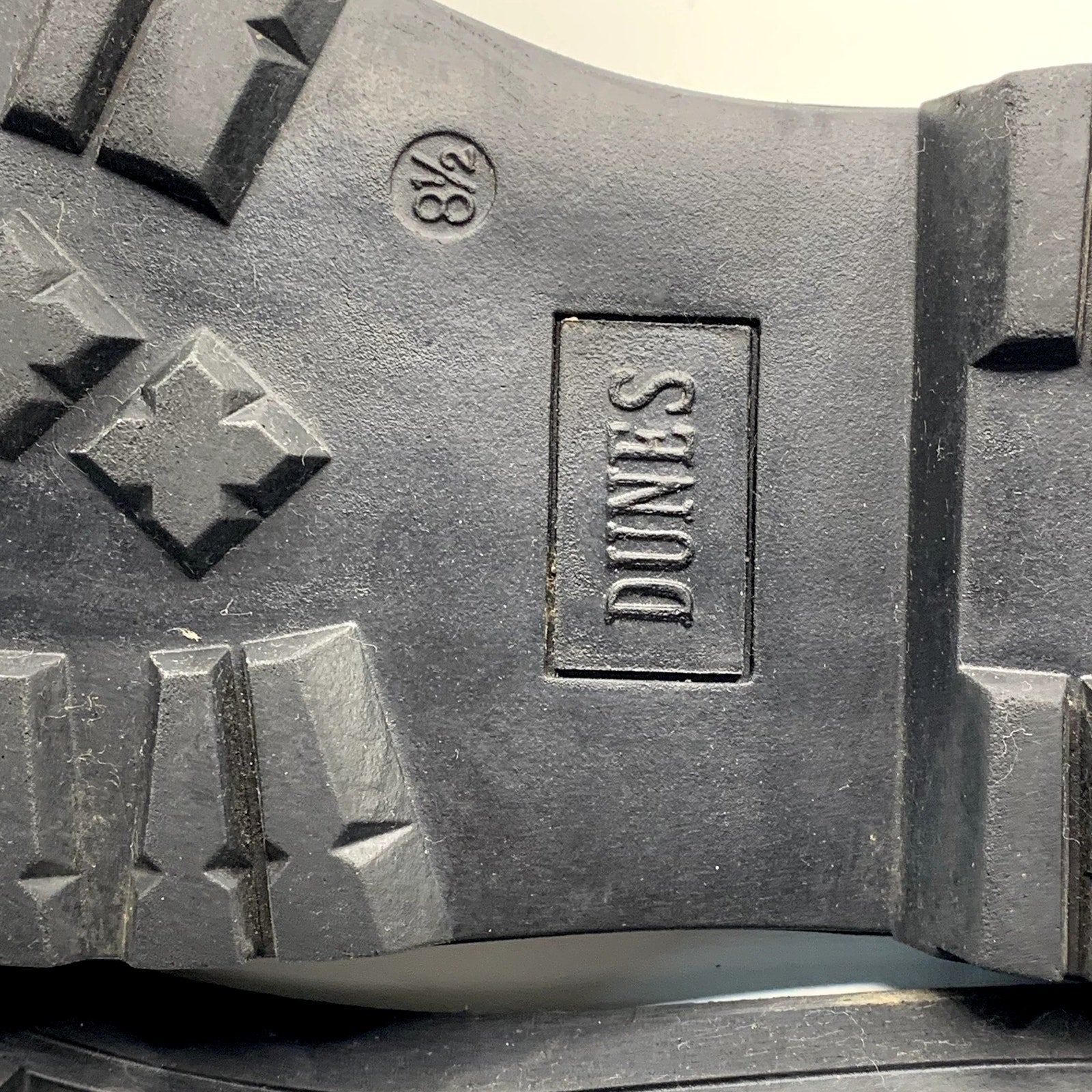 DUNES Women's White Chaplin Faux-Leather Side-Zip Lace-Up Combat Boots SZ 8.5