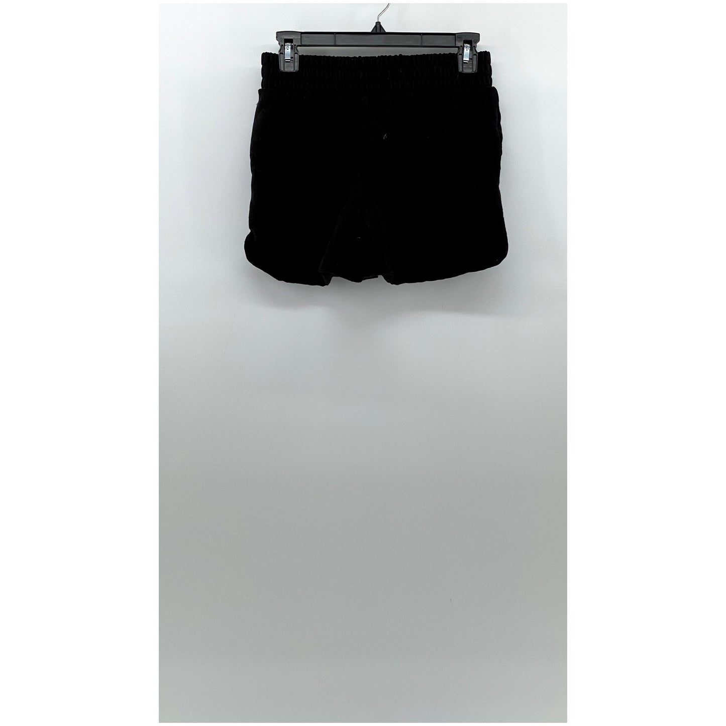FOREVER 21 Women's Black Quilted Casual Pull-On Elastic Waist Shorts SZ S