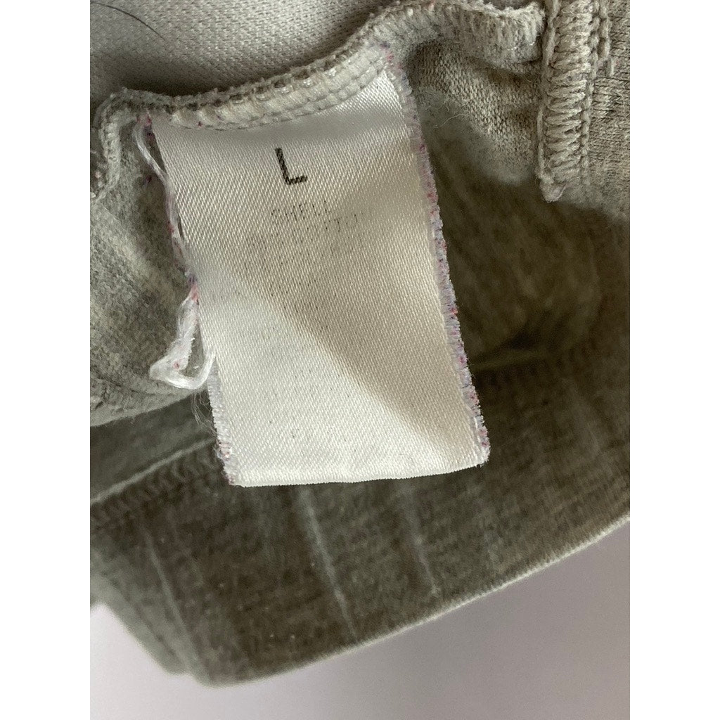 ALL IN MOTION Women's Gray Racerback Sports Stretch Exercise Bra Top SZ L