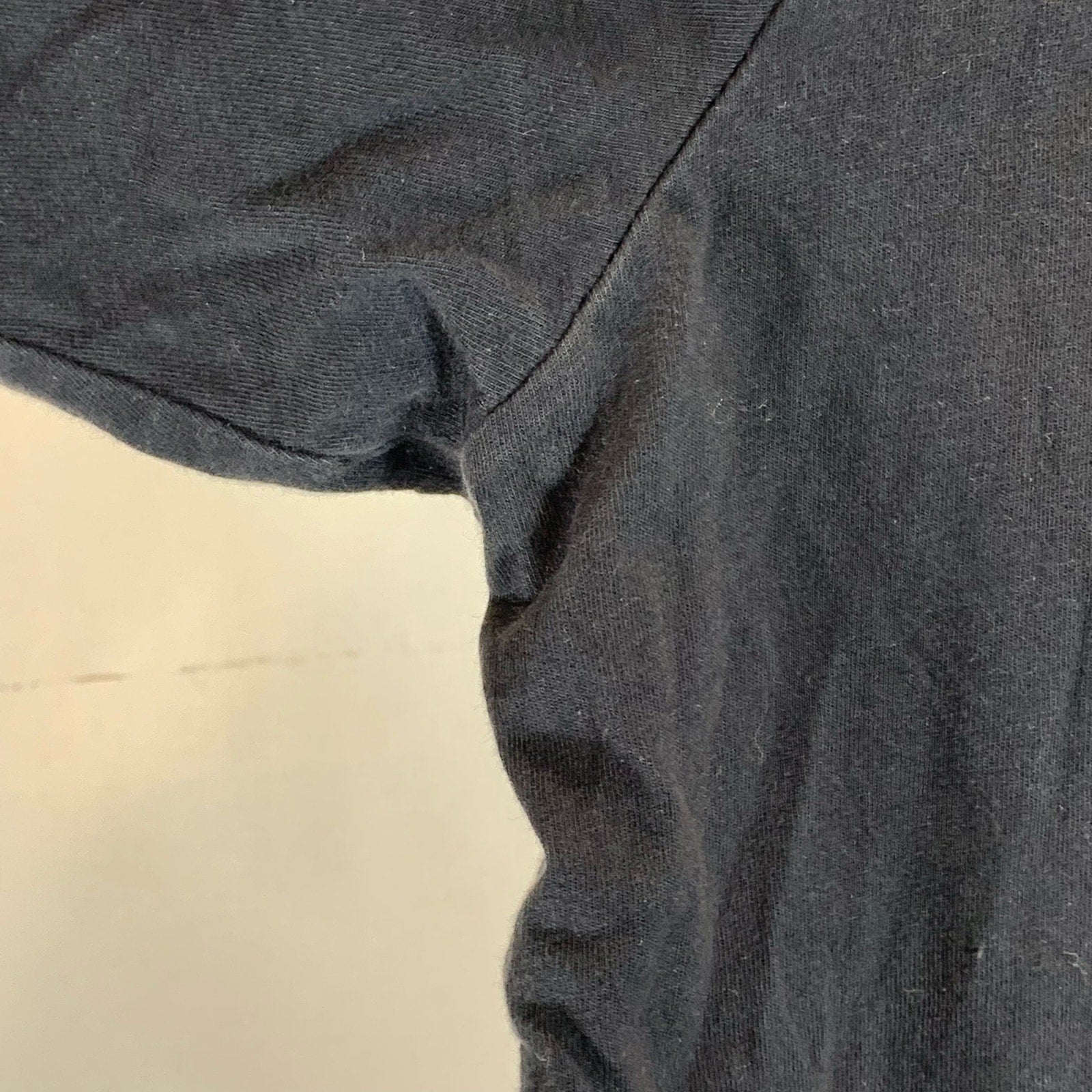 ADIDAS Men's Black Crewneck Essential Short Sleeve T-Shirt SZ L