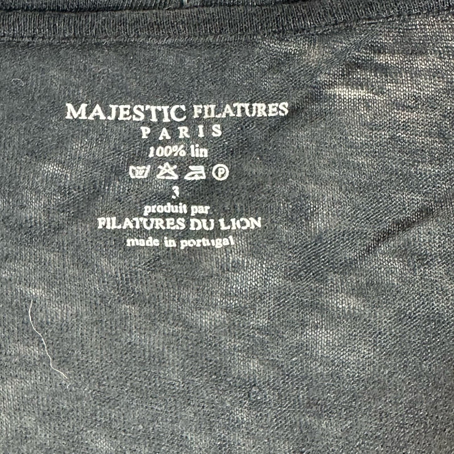 MAJESTIC FILATURES Women's Black Solid Button-Down Tie-Neck Cardigan SZ 3(USM)