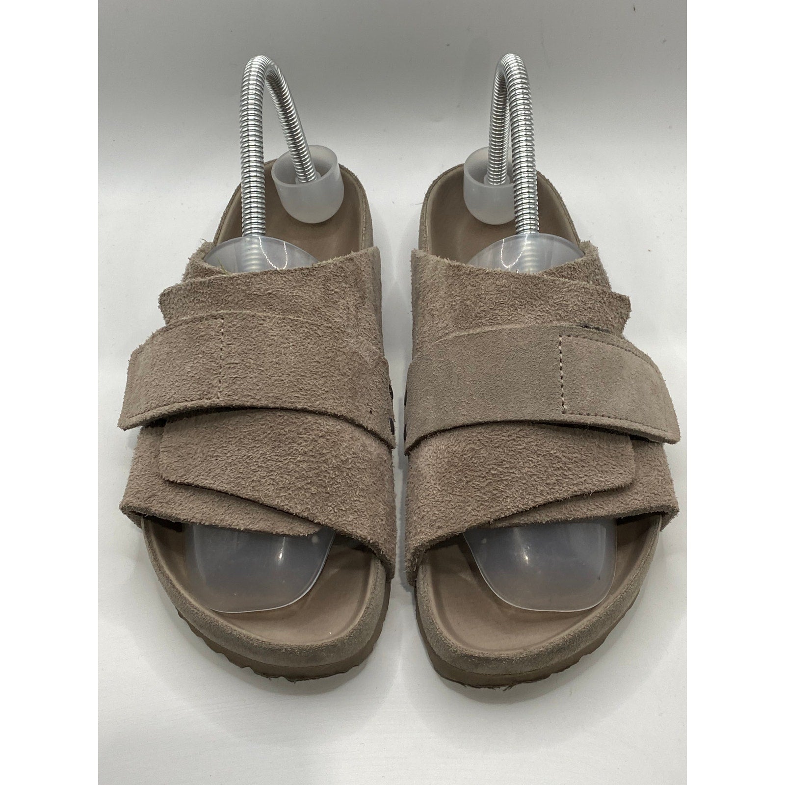 BIRKENSTOCK Women's Brown Kyoto Open-Toe Slide Sandals SZ 7