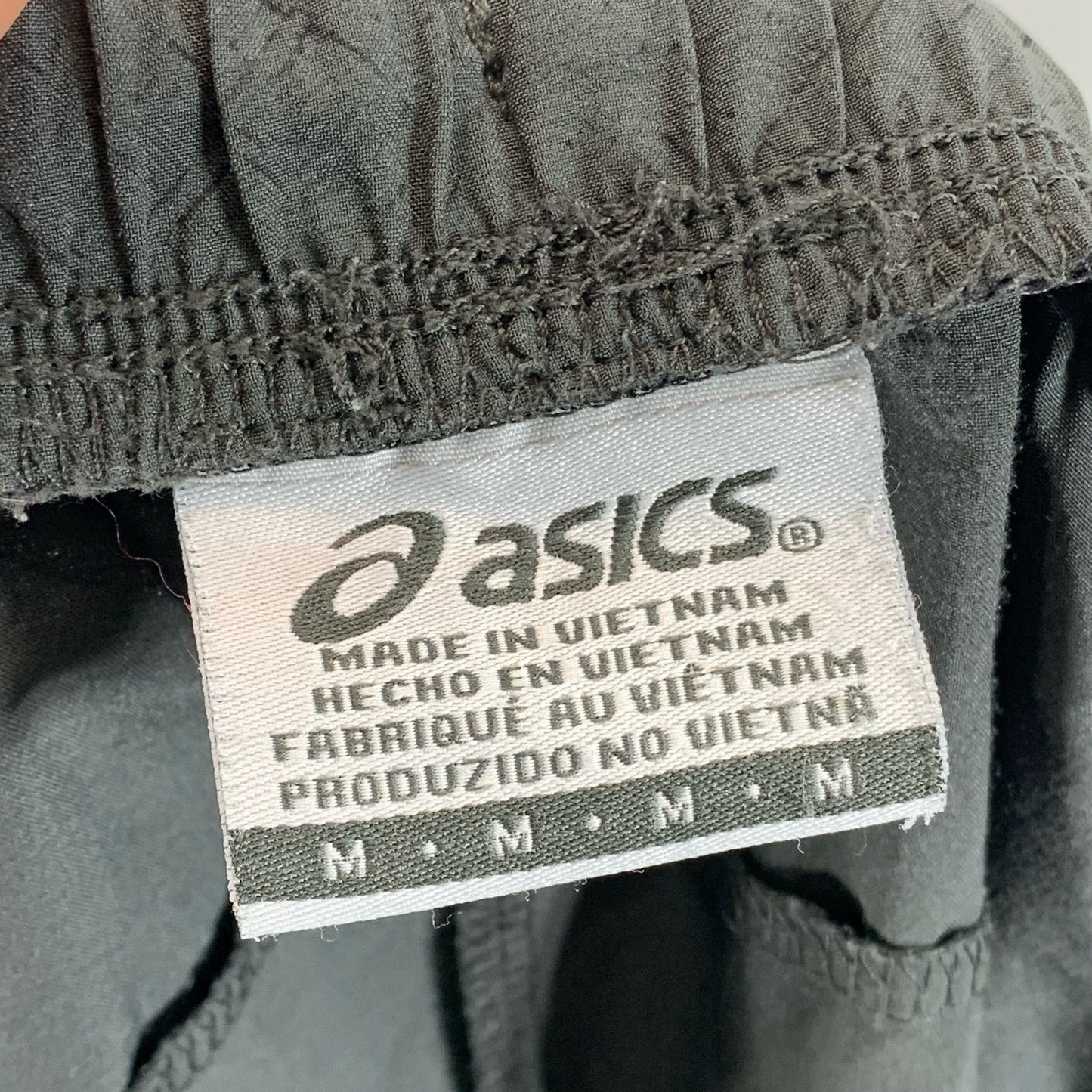 ASCIS Men's Charcoal/Gray Elastic Waist Pull-On Active Track Shorts SZ M