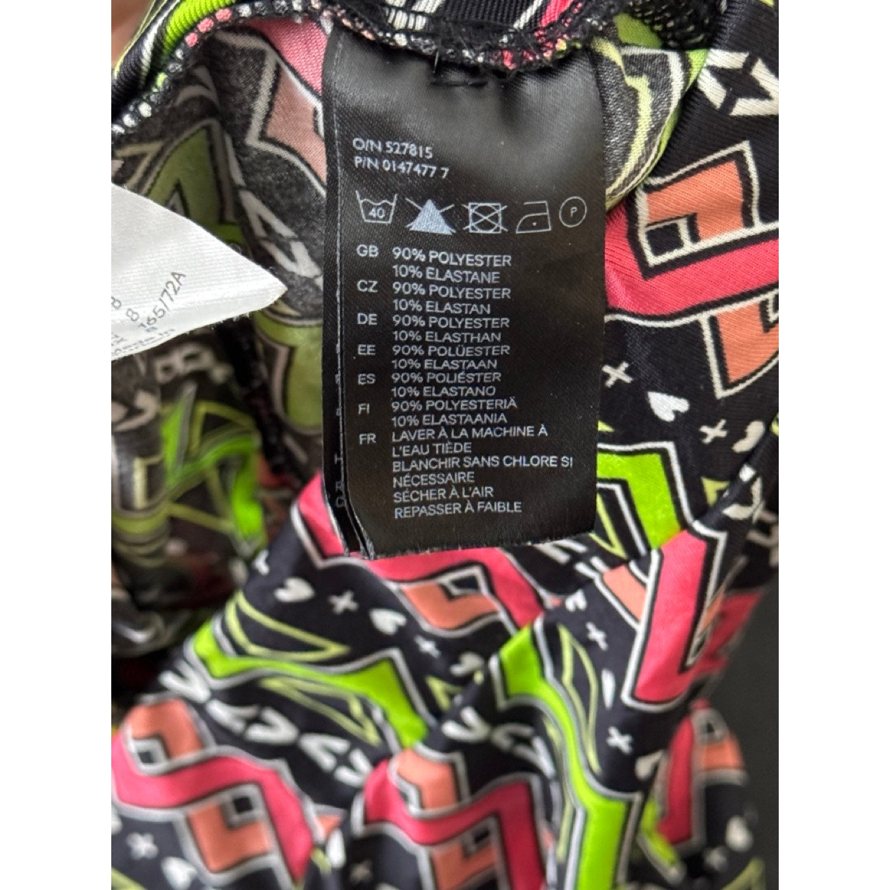 DIVIDED By H&M Women's Multicolor Printed Pull-On Pants SZ 8