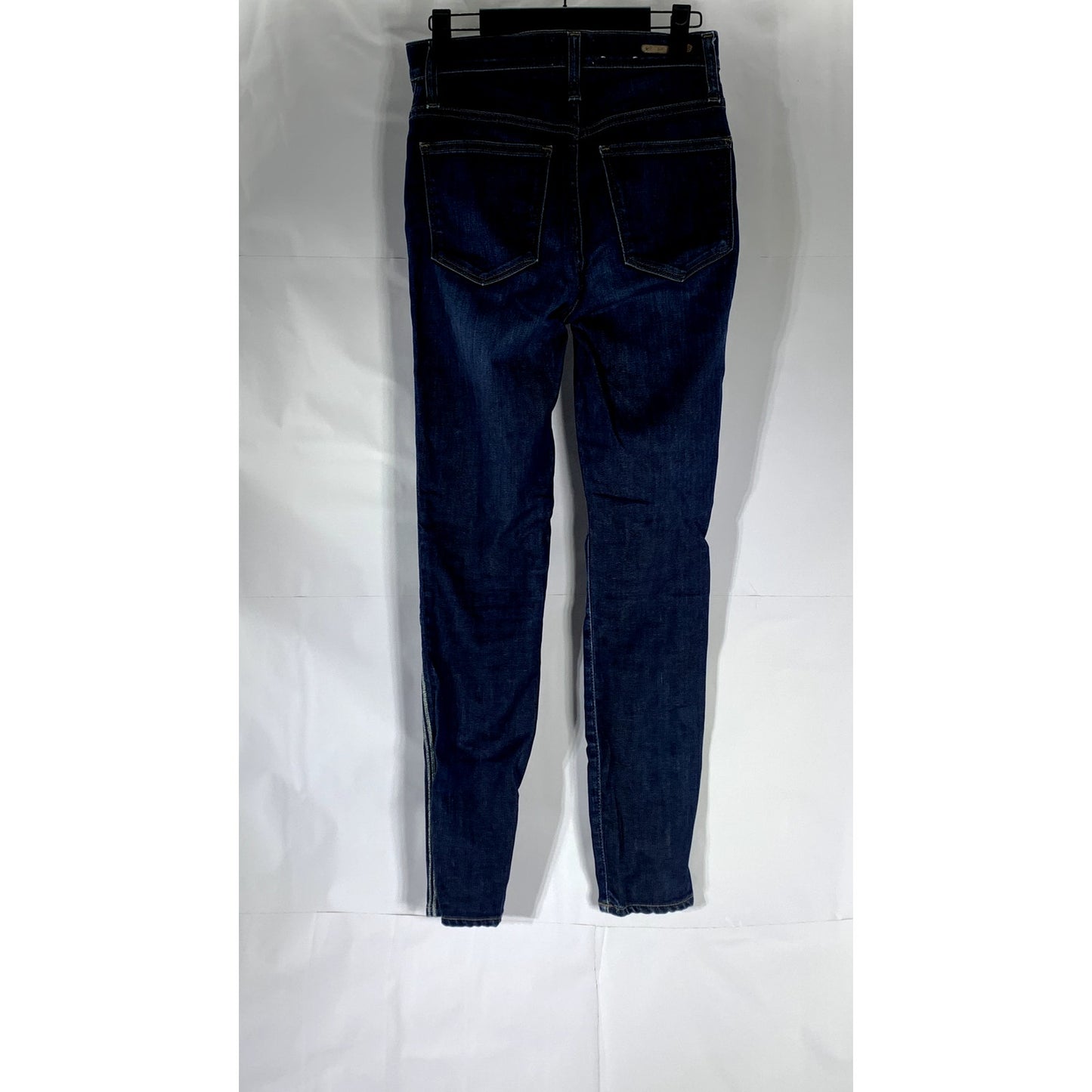 CASLON Women's Dark Blue Indigo Skinny-Leg Regular-Fit Five-Pocket Jean SZ 25/0