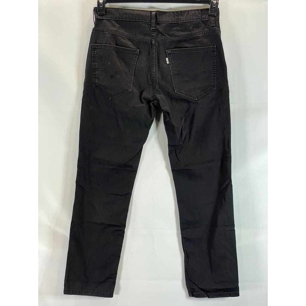 LEVI'S Men's Dark Solid Black 511 Slim-Fit Five-Pocket Jean SZ 32X30