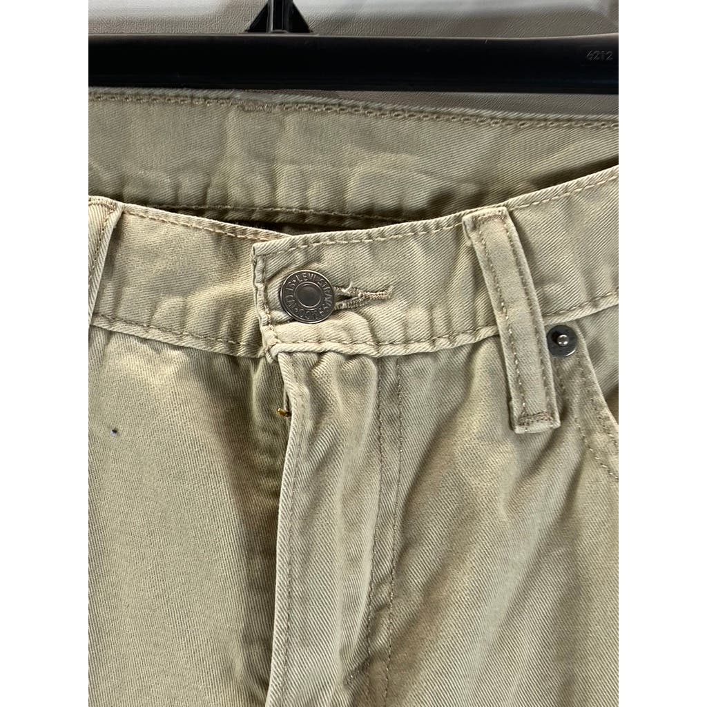 LEVI'S Men's Chinchilla Soft Twill 514 Straight Fit Five-Pocket Jeans SZ 29X30
