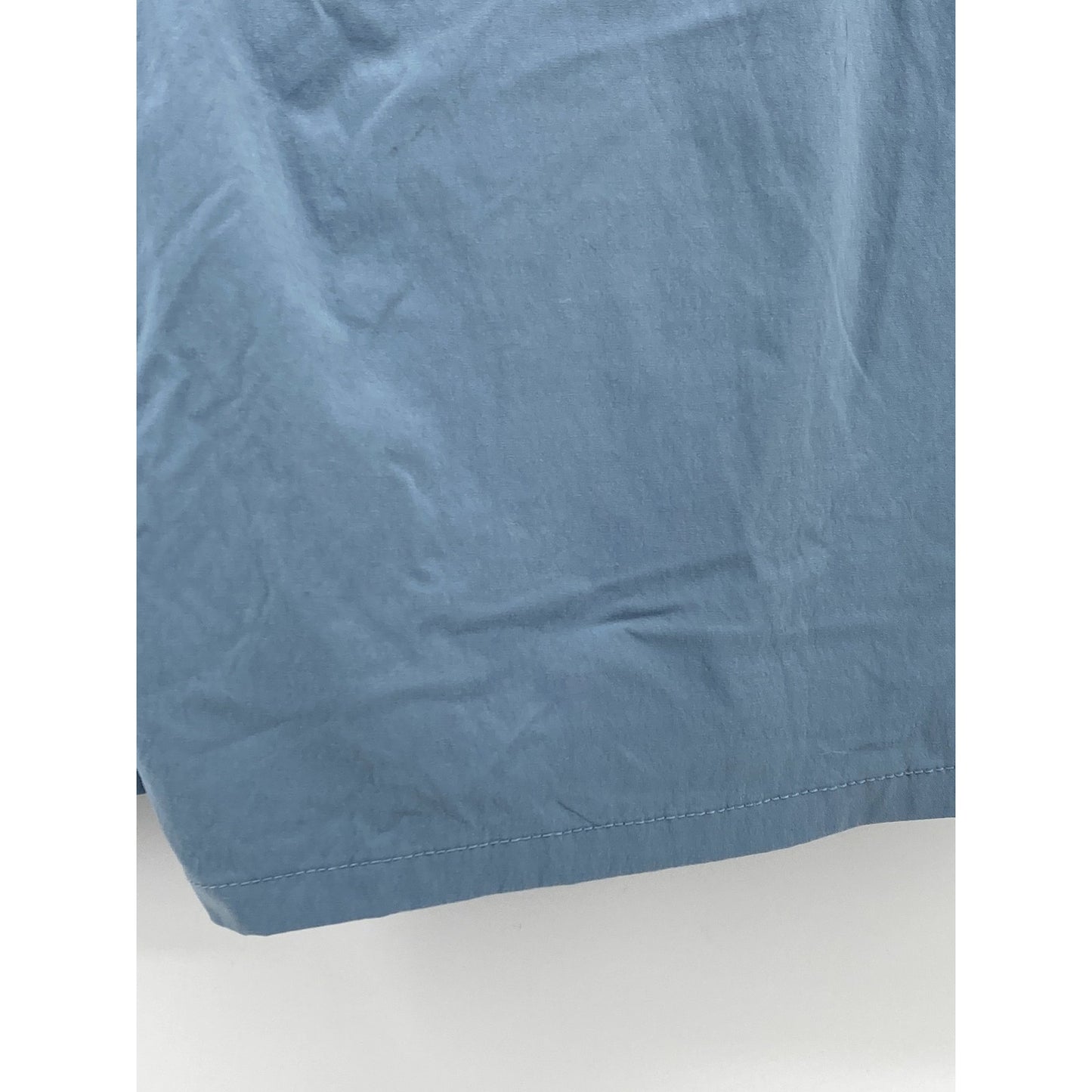 PATAGONIA Men's Blue Solid Elastic Waist 5" Pull-On Mesh Baggies Shorts SZ 2XL