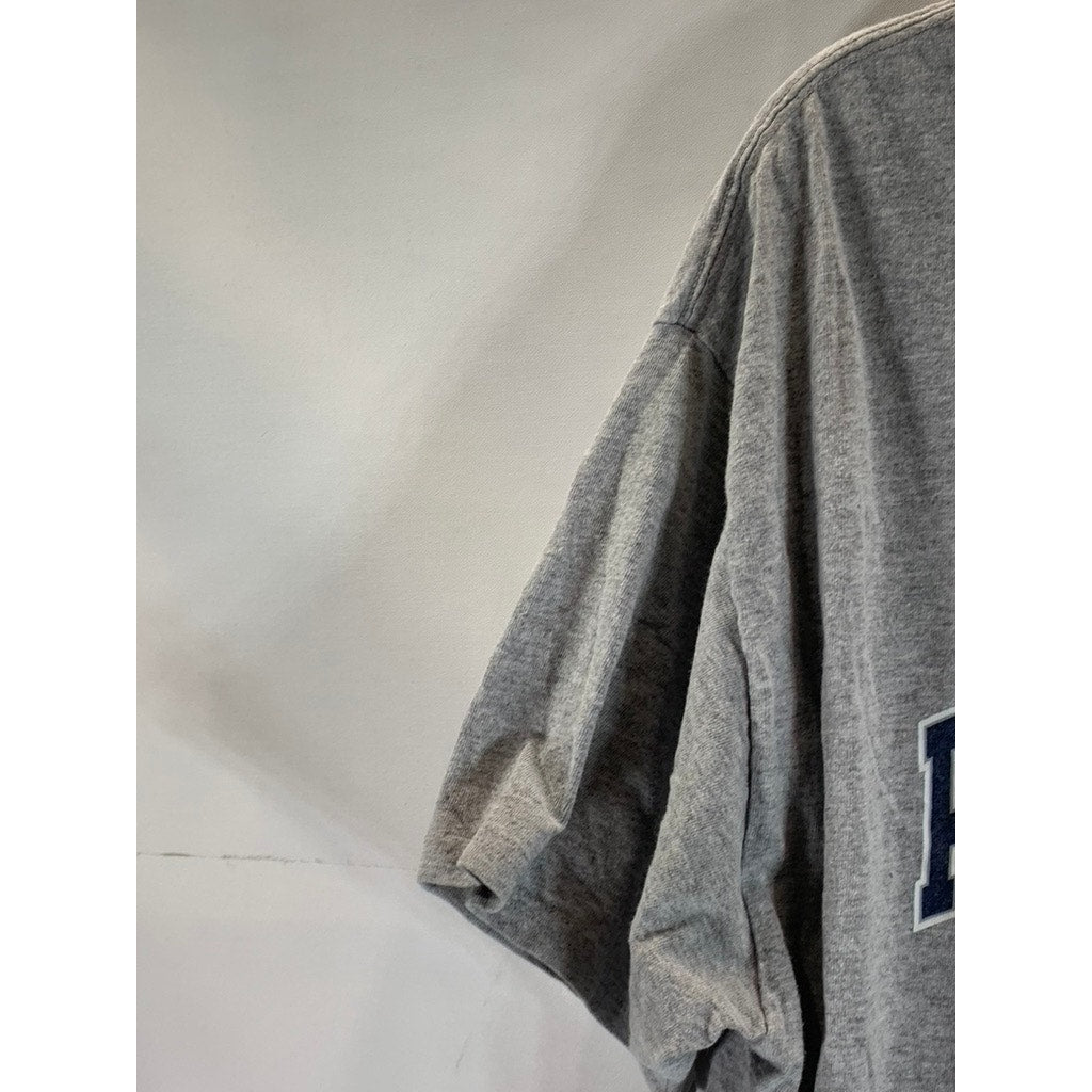 CHAMPION Men's Gray Penn State Nittany Lions Crewneck Short Sleeve T-Shirt SZ L