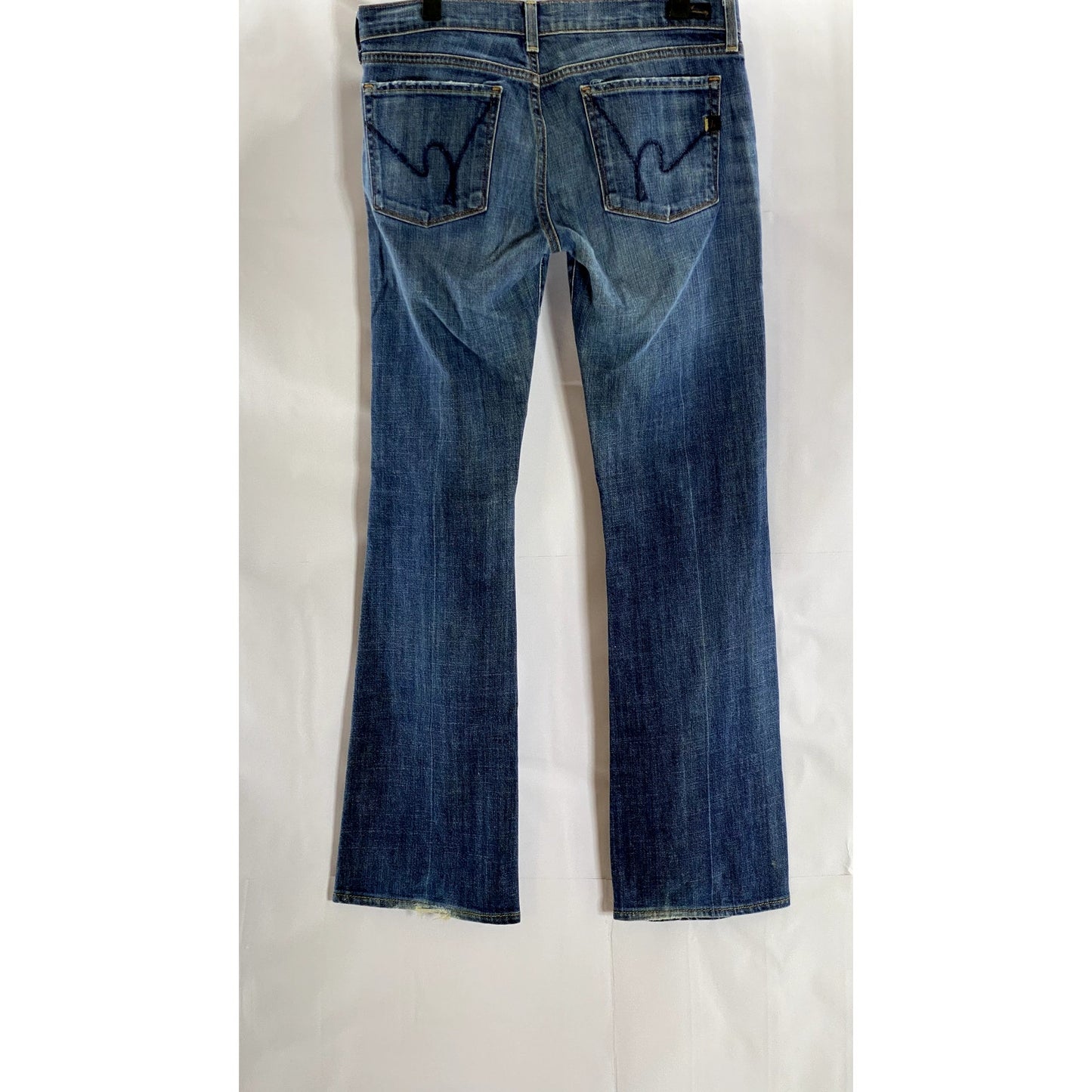 CITIZENS OF HUMANITY By Jerome Dahan Women's Blue Low-Waist Bootcut Jeans SZ 30
