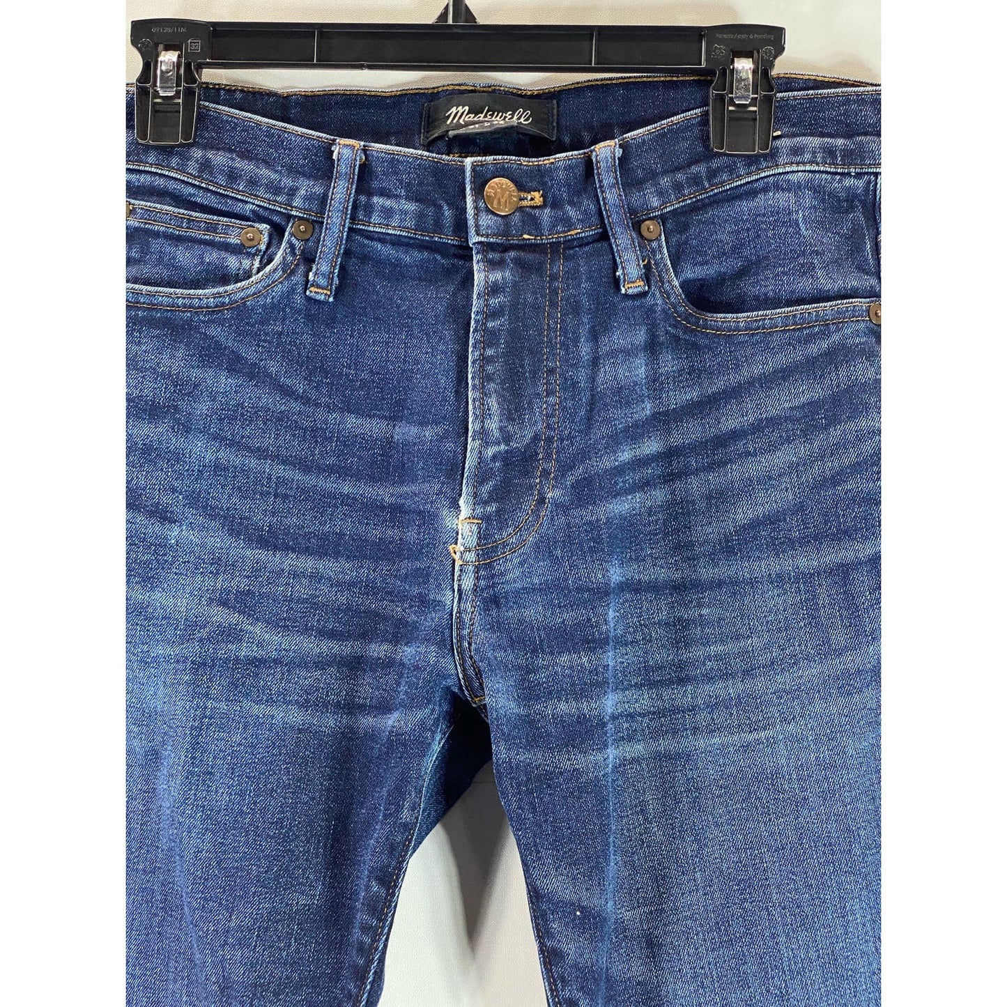 MADEWELL Men's Aldercreek Wash Selvedge Slim-Fit Five-Pocket Denim Jean SZ 31X32