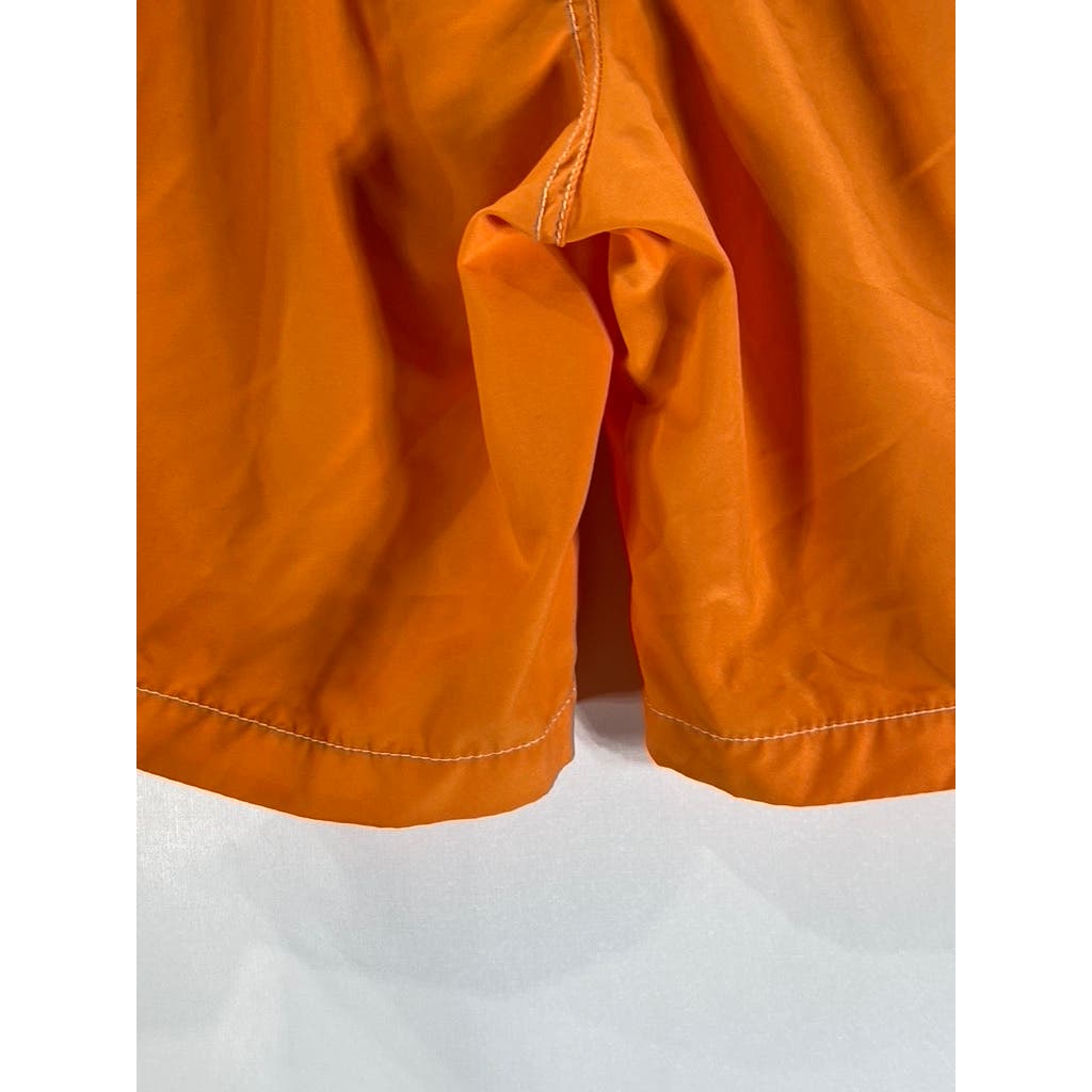 TOMMY BAHAMA Men's Orange Relax Built-In Brief Pull-On Board Shorts SZ M