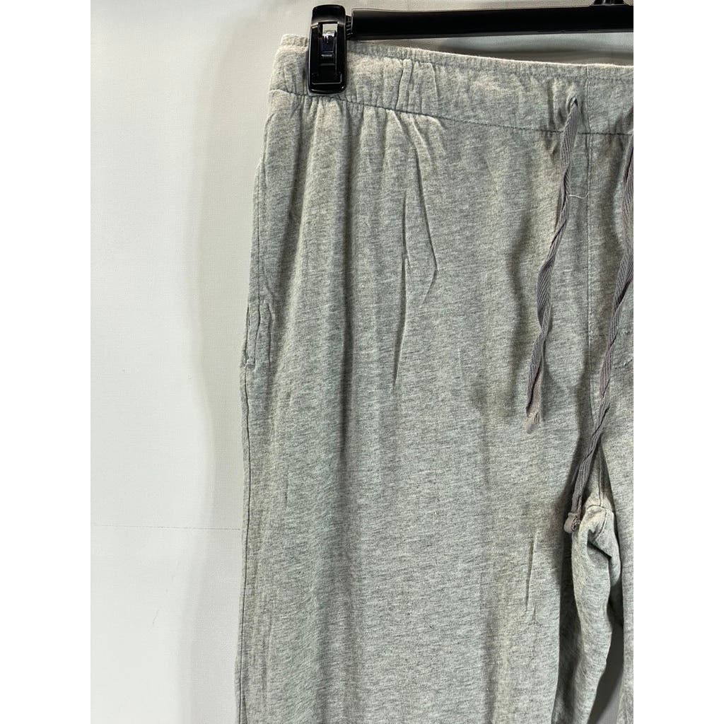 GOODFELLOW & CO Men's Light Grey Relaxed-Fit Drawstring Pull-On Lounge Pant SZ L