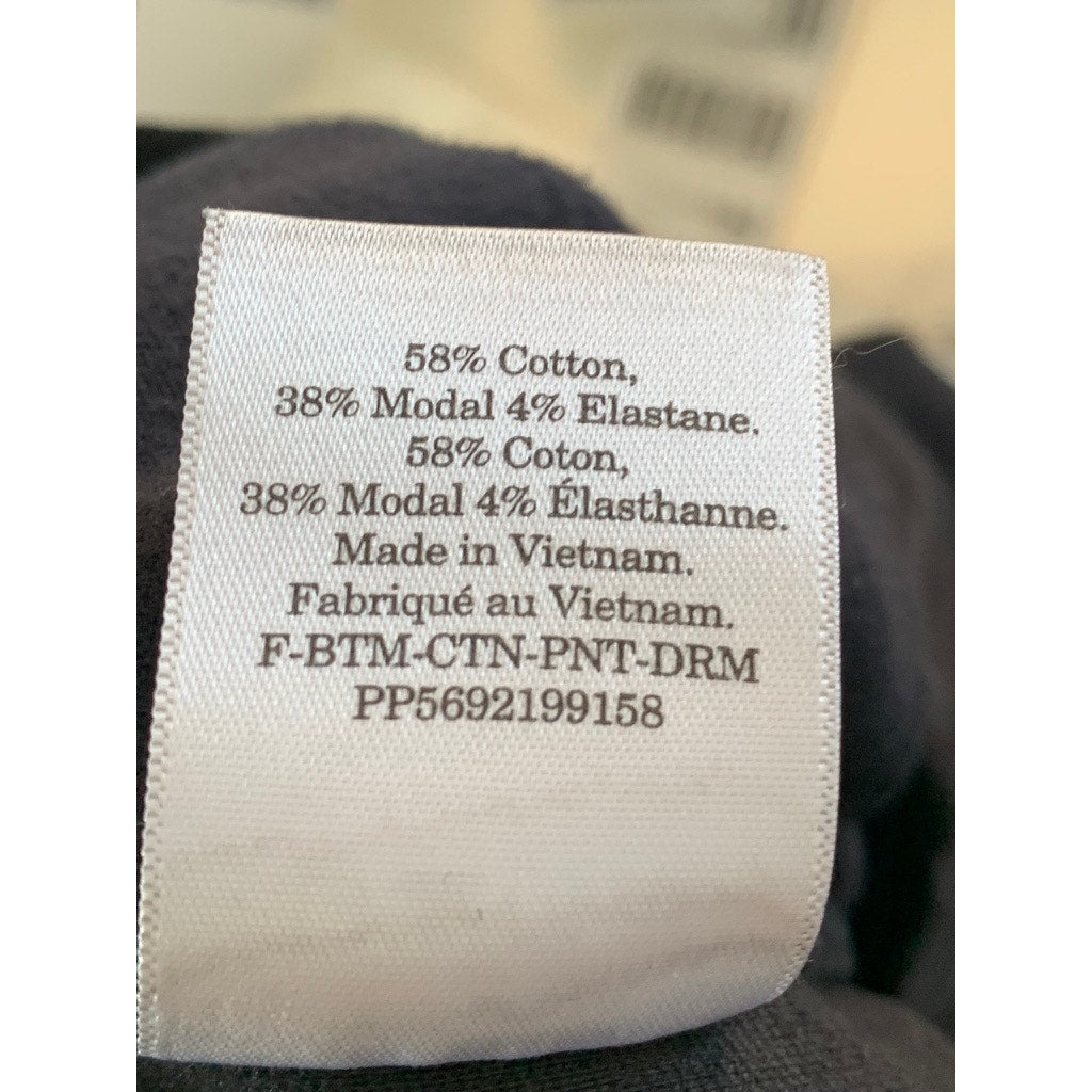 EVERLANE Women's The Dream Double Knit Pintuck Tapered-Leg Pant SZ M