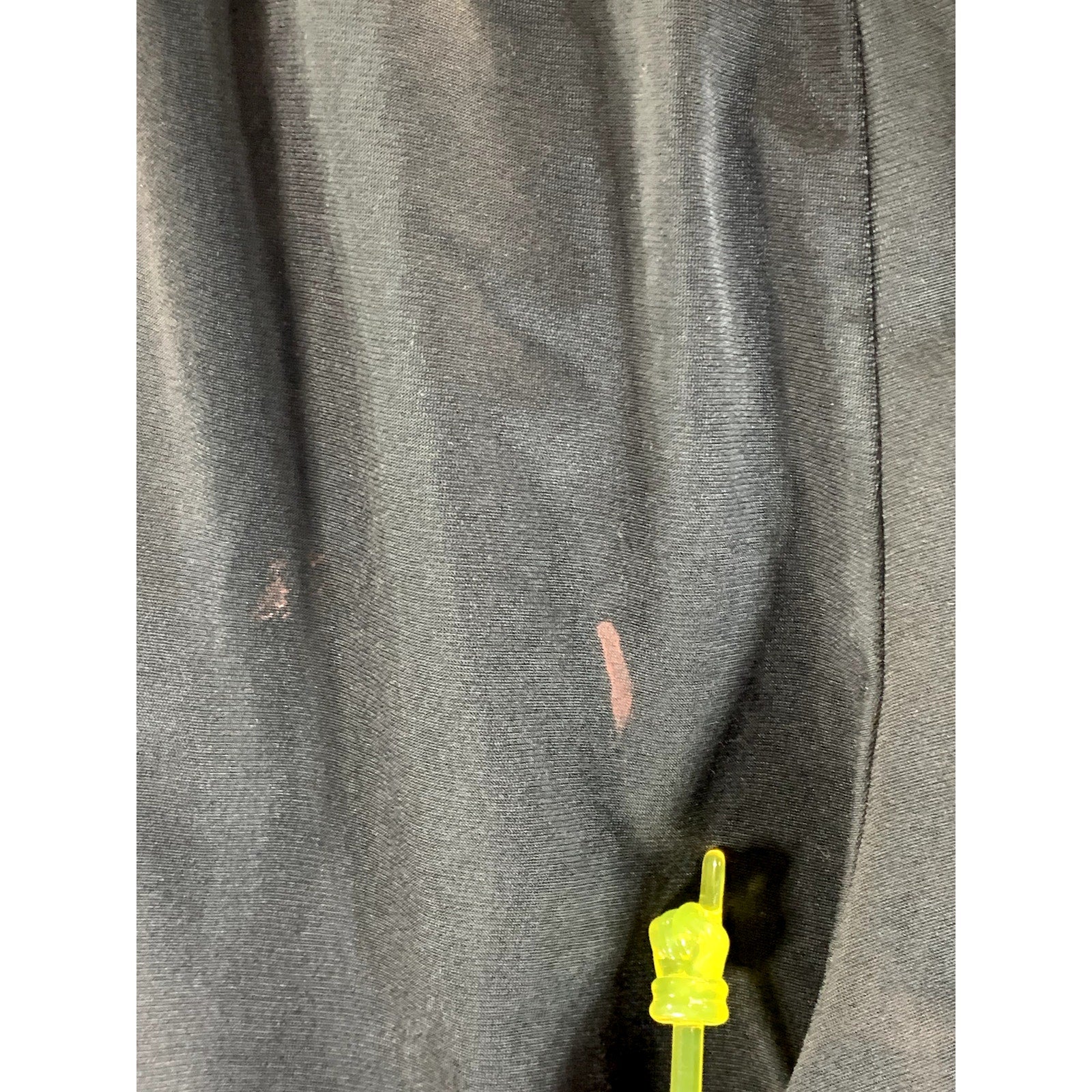 ADIDAS Men's Black Tripe Stripe Elastic Waist Pull-On Running Shorts SZ S