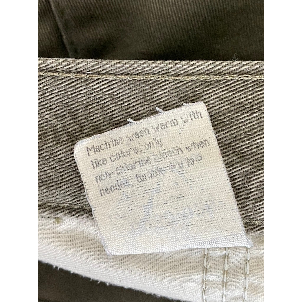 TIMBER CREEK BY WRANGLER Men's Vintage Tan Regular-Fit Pleated Shorts SZ 38