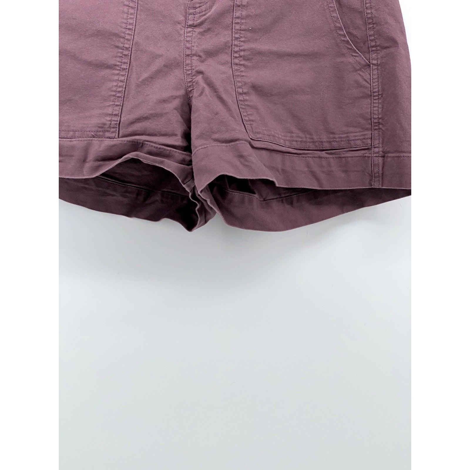 A NEW DAY Women's Mauve Stretch High-Rise Casual Shorts SZ 2