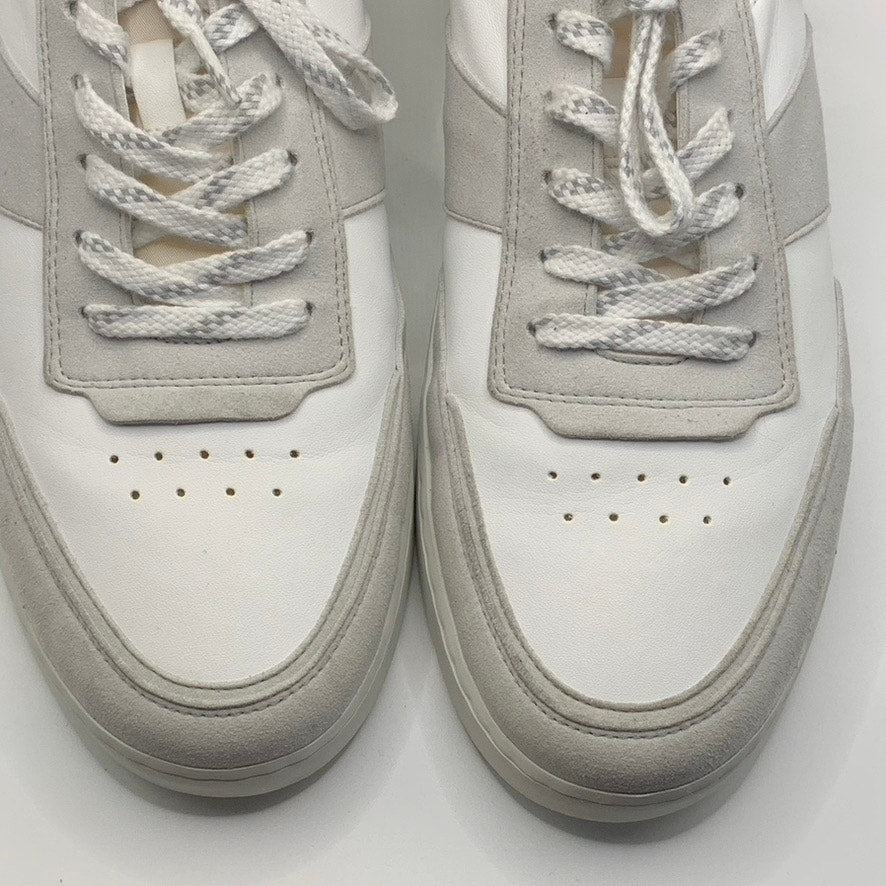 A.P.C. Unisex Men's Plain Minimalist Low Top Gray/White Sneakers SZ 44 US 11