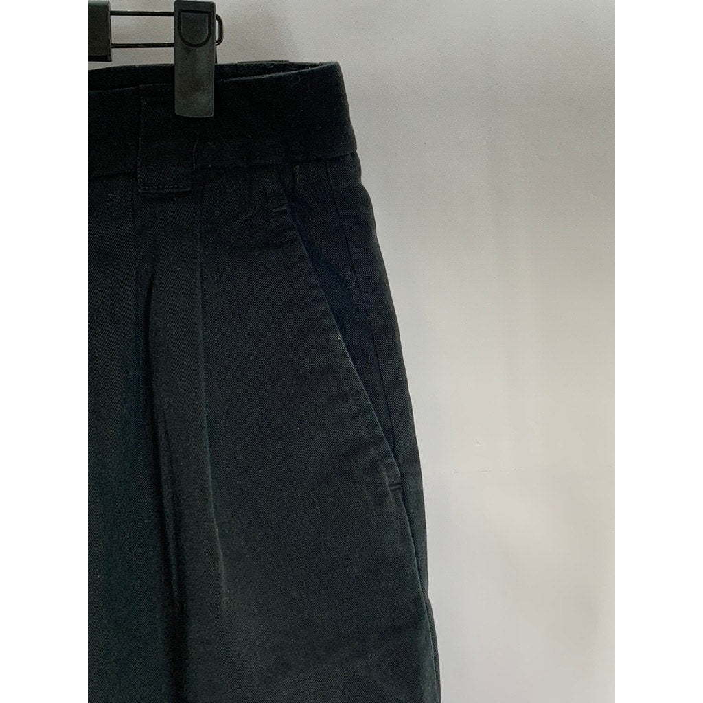 CARHARTT WIP Women's Black Solid W' Tristin Relaxed-Fit Tapered-Leg Pant SZ 31