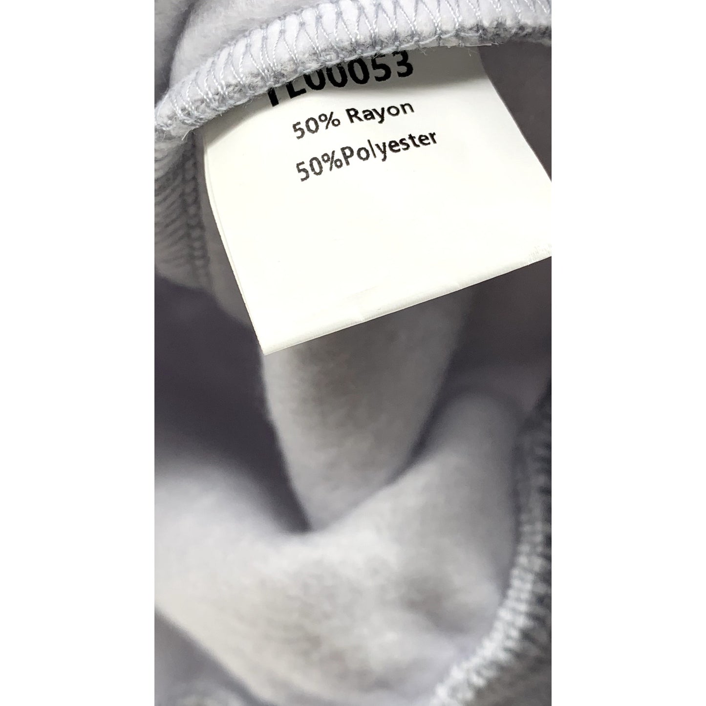 ANRABESS Women's Light Gray Fleece Drop Shoulder Pullover Hoodie SZ M