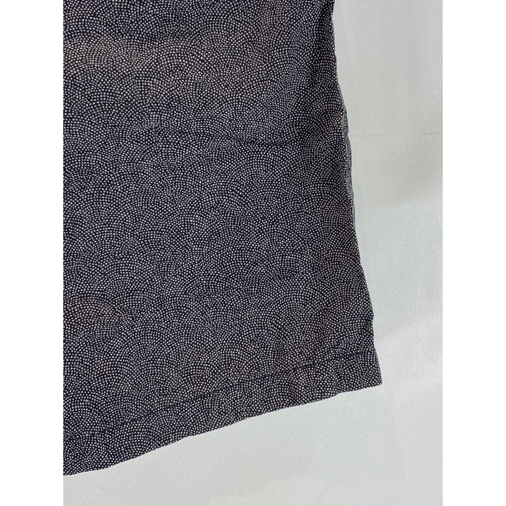 BANANA REPUBLIC Men's Black/Gray Cotton Twill Stretch Shorts SZ 35