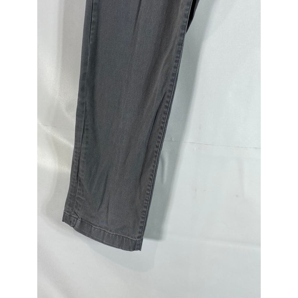 GOODFELLOW & CO Men's Thundering Gray Hennepin Slim-Fit Chino Pants SZ 28X30