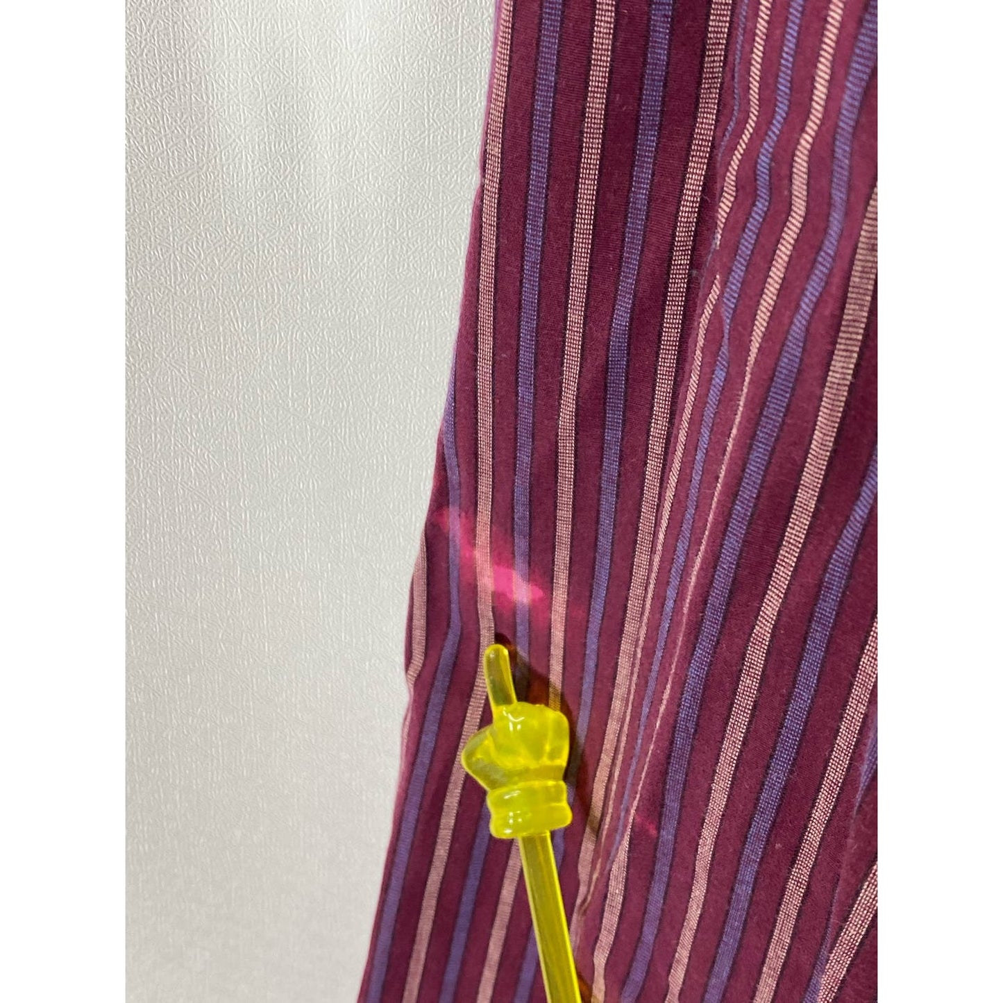 LEVI'S Red Tab Men's Red Striped Button-Up Long Sleeve Shirt SZ L