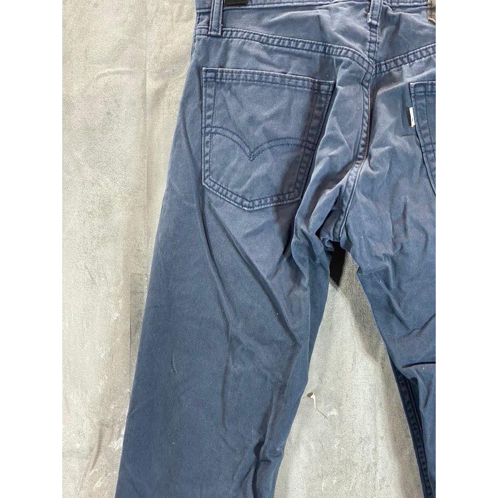 LEVI'S Men's Blue 514 Slim Straight-Leg Jeans SZ 28X32