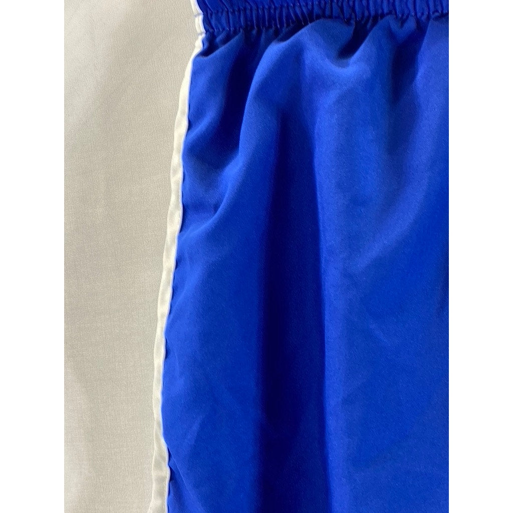 NIKE Women's Blue/White Dry Tempo Pull-On Running Shorts SZ S