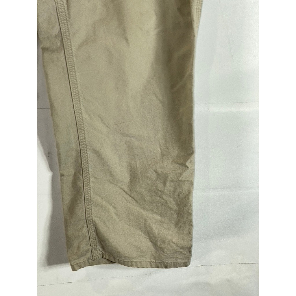 CARHARTT Men's B151 Tan Loose Original Fit Canvas Utility Work Pant SZ 38X32