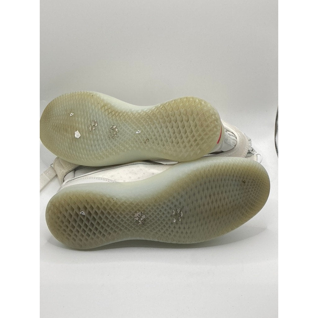 VANS Men's White Vault Skoot LX Pull-On Round Toe Sock Shoes SZ 7.5