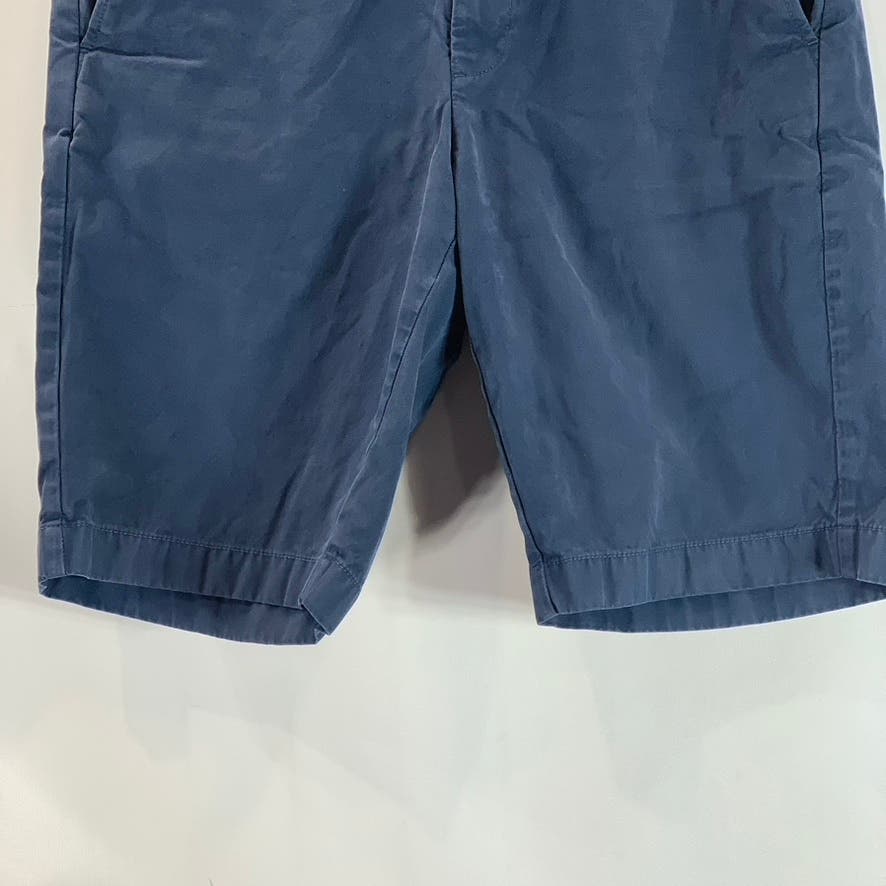 BROOKS BROTHERS Men's Blue Cotton Stretch Bermuda Shorts SZ 33
