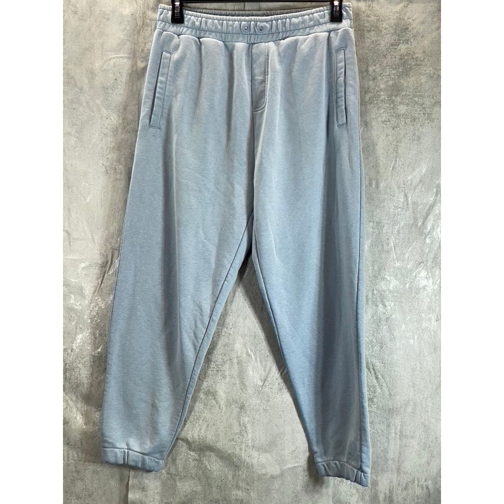 ZARA Men's Light Blue Basic Pull-On Jogger Pants SZ XL