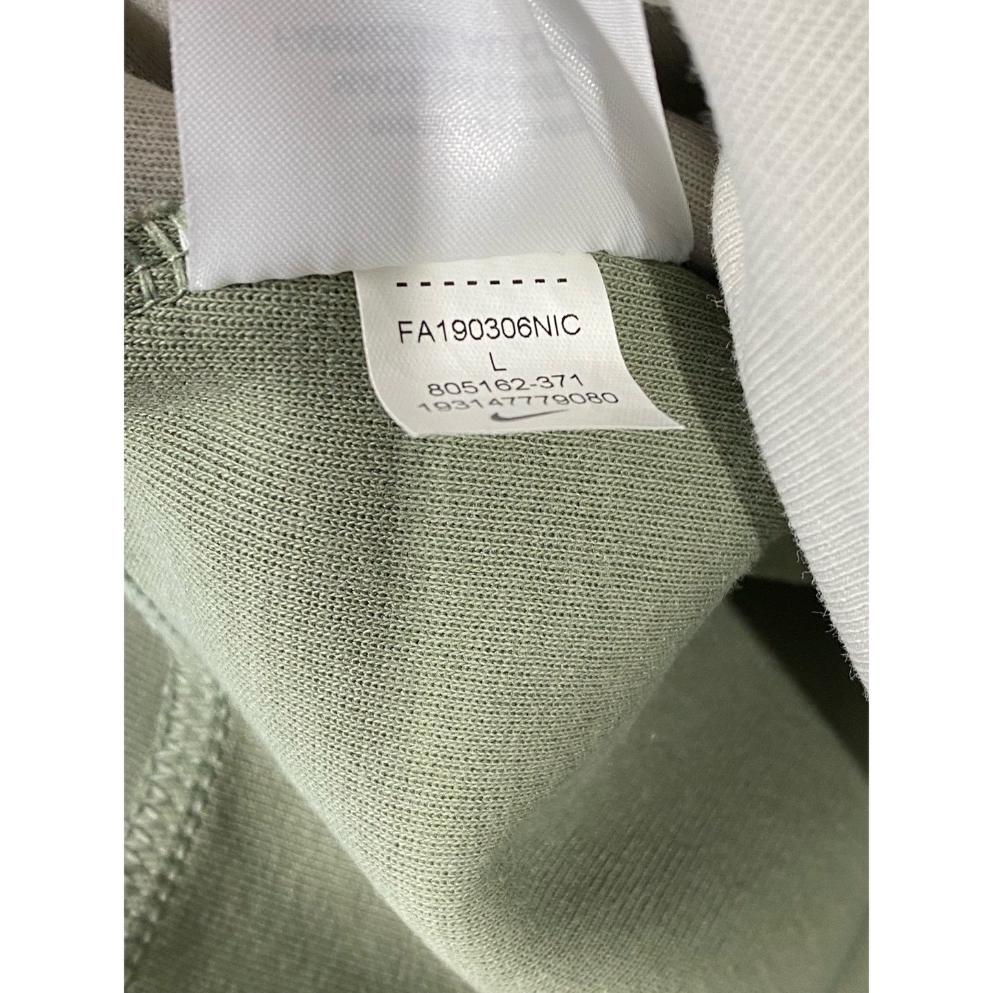 NIKE Sportswear Men's Jade Stone Tech Drawstring Pull-On Jogger Pants SZ L
