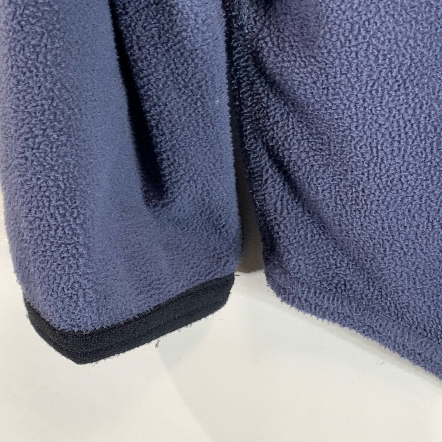 NIKE Men's Navy Therma-Fit Stand Collar Half-Up Fleece Pullover Sweater SZ L