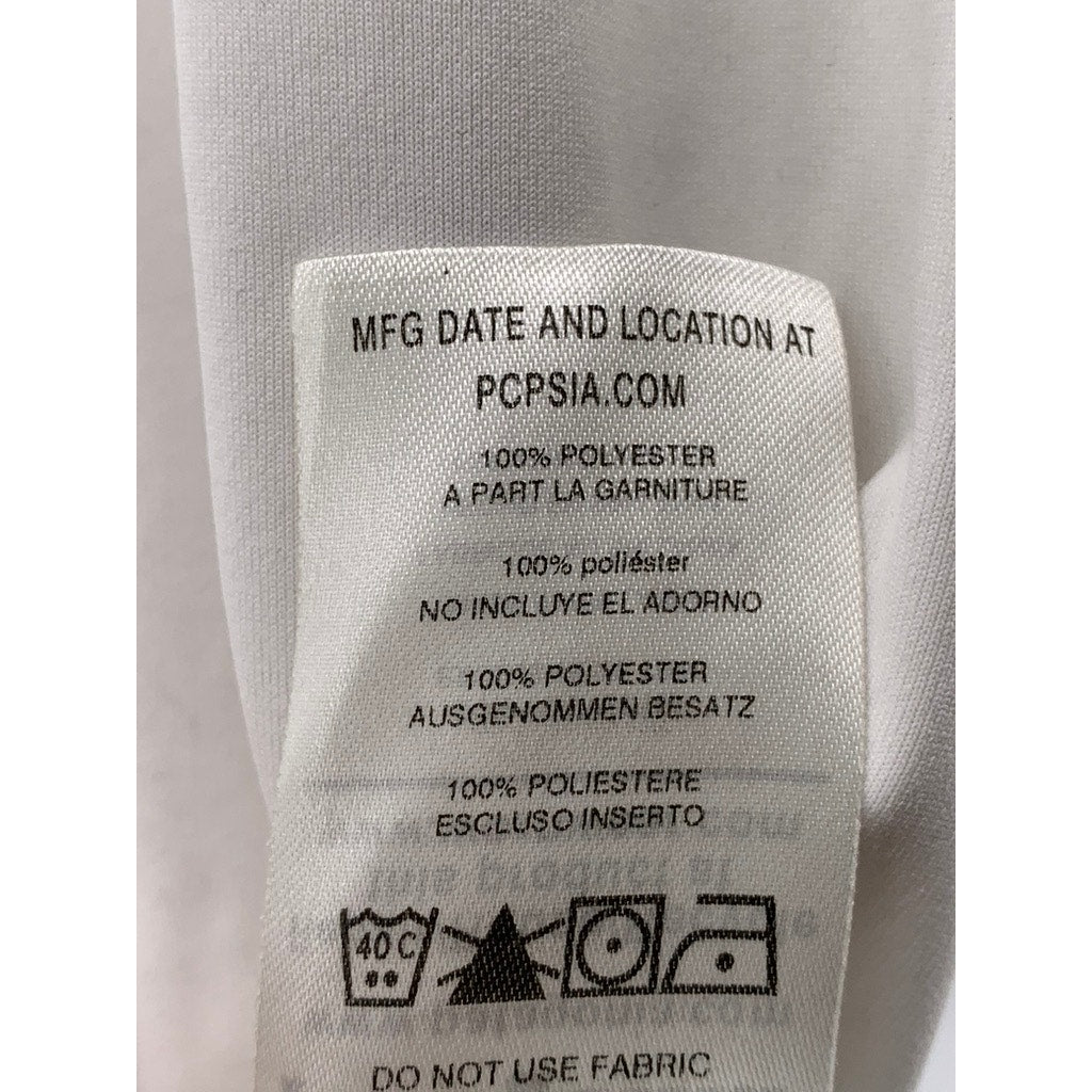 PATAGONIA Men's White Crewneck Short Sleeve Capilene Cool Daily T-Shirt SZ M