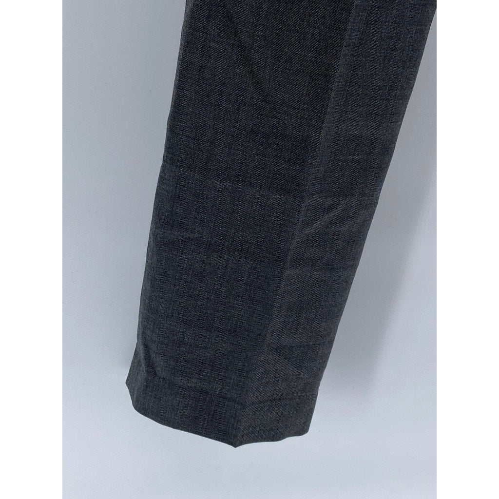 ACNE Men's Charcoal Wool Aktie Straight-Leg Pants SZ 48(US32)