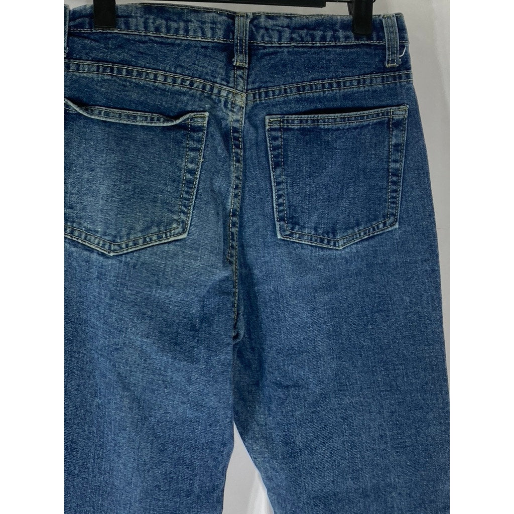 UNBRANDED Women's Dark Blue Denim Skinny-Leg High-Rise Jean SZ 25