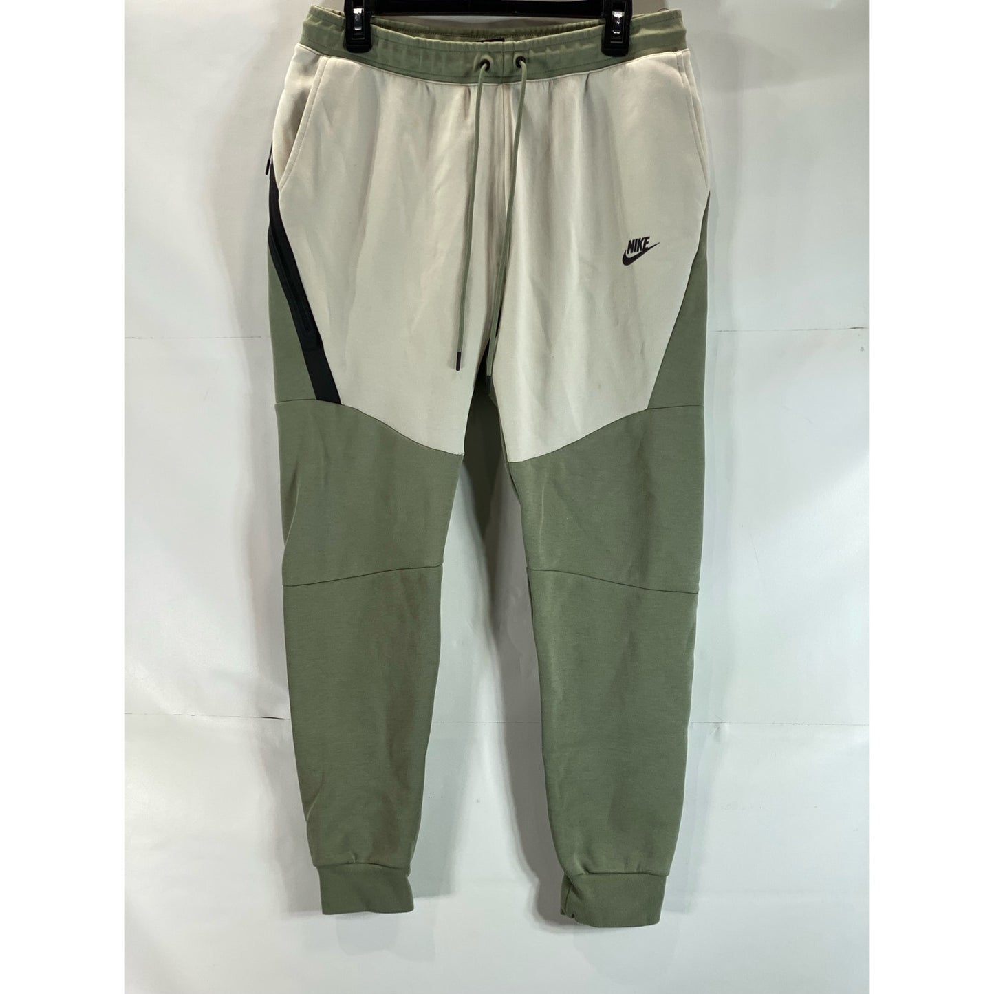 NIKE Sportswear Men's Jade Stone Tech Drawstring Pull-On Jogger Pants SZ L