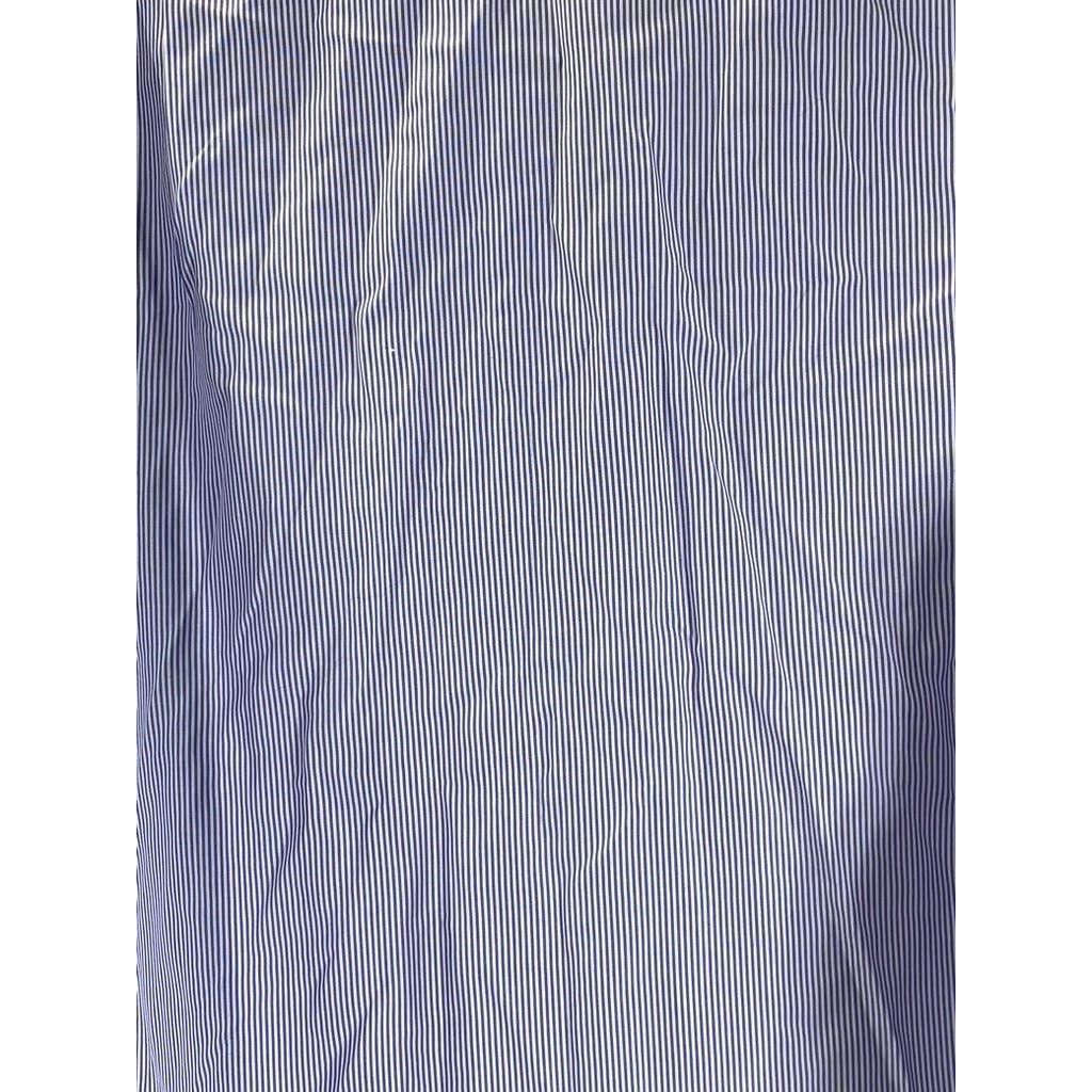 J.CREW Men's Light Blue Striped Non-Iron Button-Up Long Sleeve Shirt SZ M