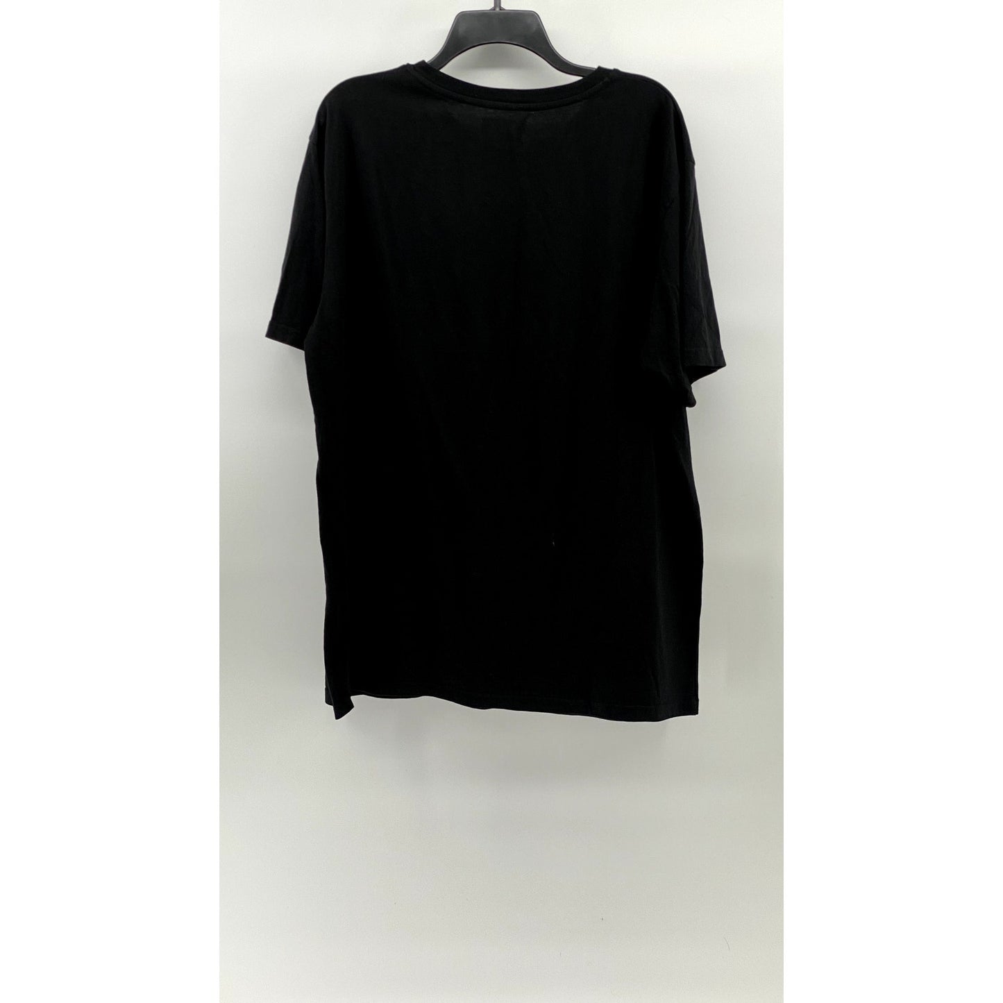 SQRTN COMPANY Unisex Black-White Crewneck Logo Short Sleeve T-Shirt SZ XL