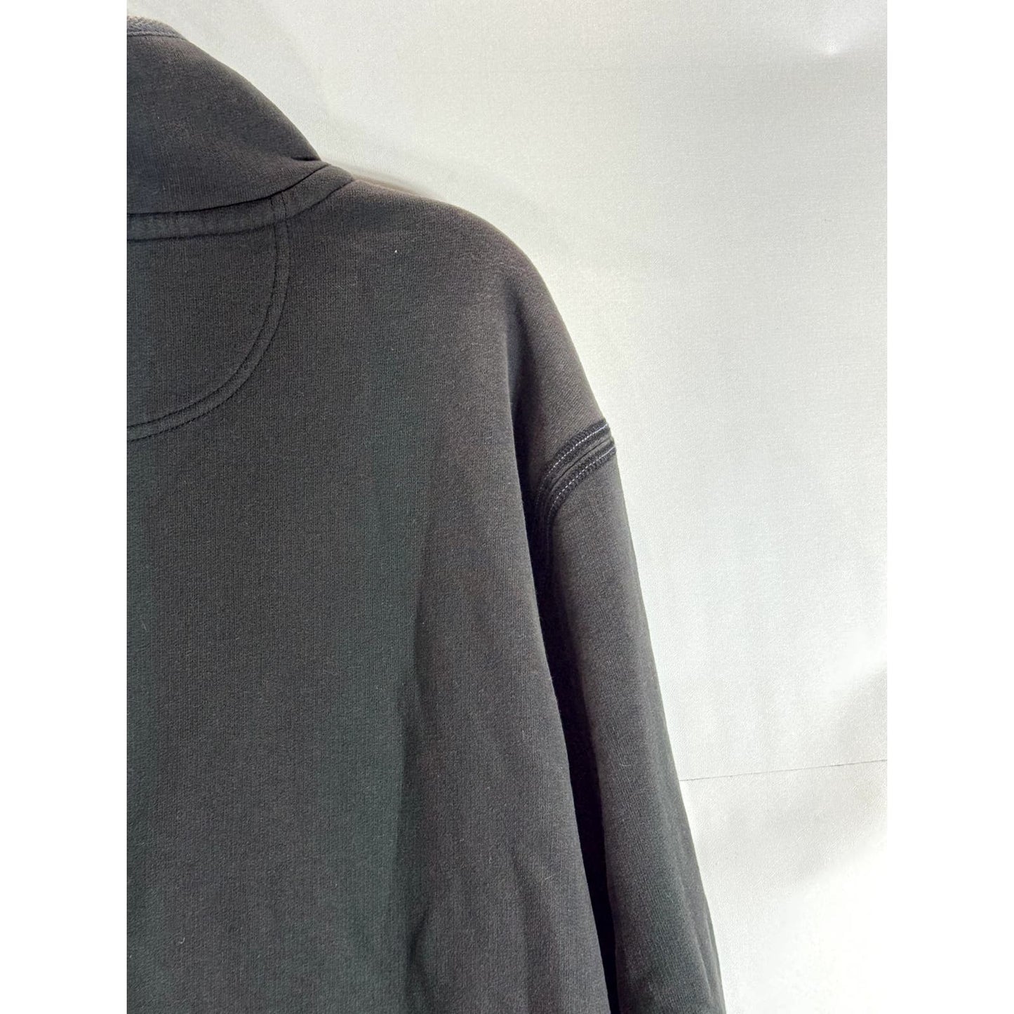 TOMMY BAHAMA Women's Black Henley Pullover Thumbhole Sweater SZ XL