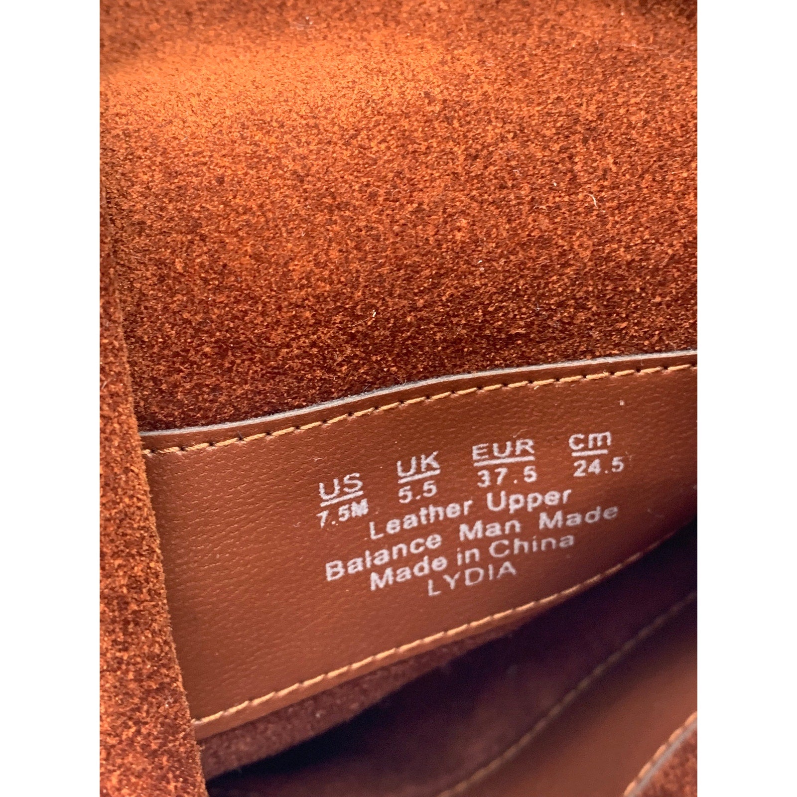 DR. SCHOLL'S Women's Cognac Leather Lydia Round-Toe Knee-High Boots SZ 7.5