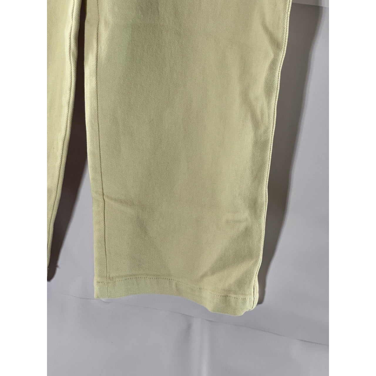 SUNDAY BEST Women's Beige Straight-Leg Denim Jeans SZ 2